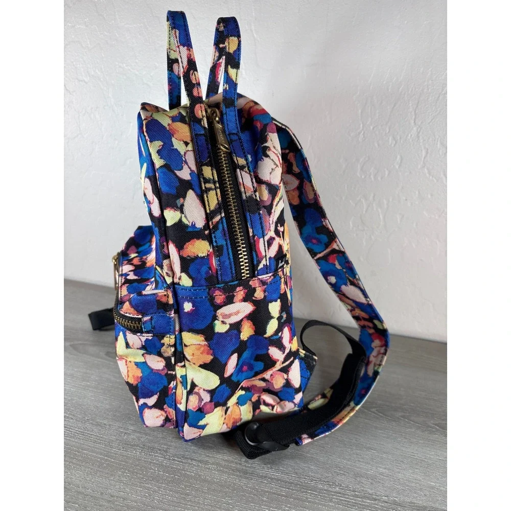 Herschel Supply Co Nova Mini Backpack Floral Print‎ Abstract Multi Color NWT